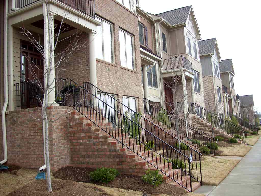 Grace Park Front Streetscape with Stairs